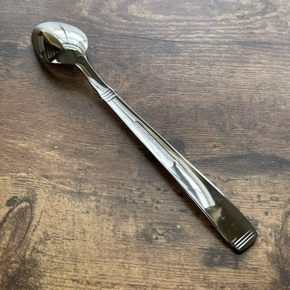 Cambridge Metro Iced Tea Spoons Set of 6 Stainless Steel 7 3/8